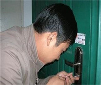 開(kāi)防盜門鎖